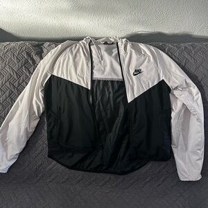 Nike Black and White Women's Jacket